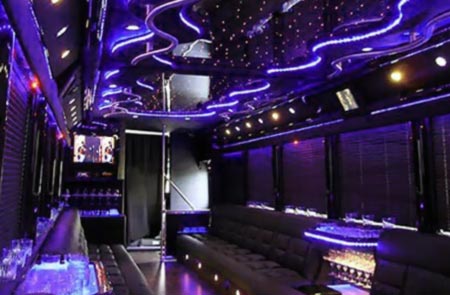 Miami limo party bus rentals